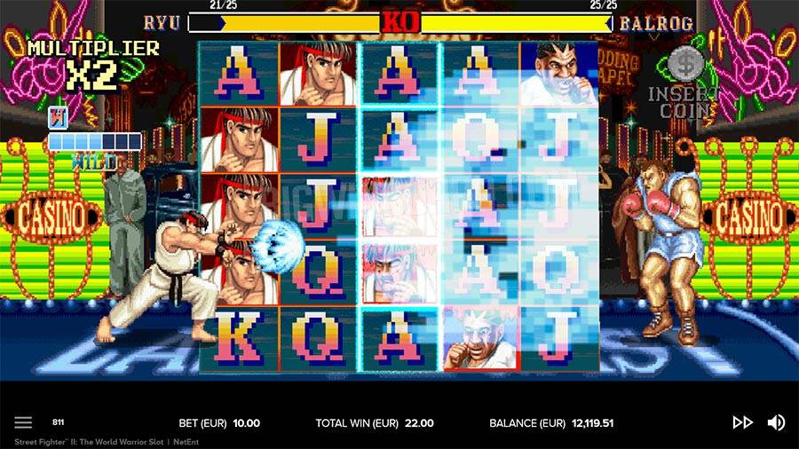 **Street Fighter™II** by NetEnt will be released on the 21st of May 2020