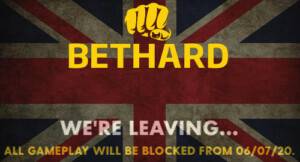 Bethard ending UK market access in July